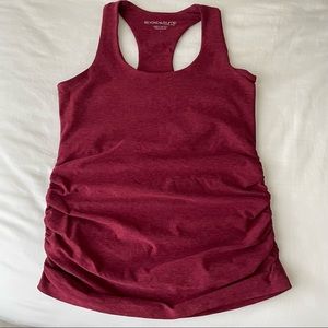Seasonal burgundy Beyond the bump, BY Beyondyoga Maternity Tank top